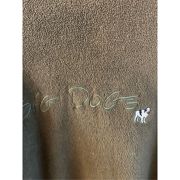 Big Dog 3x Sweatshirt Army Green Vintage United Arab Emirates rn#64776 - Picture 3 of 7